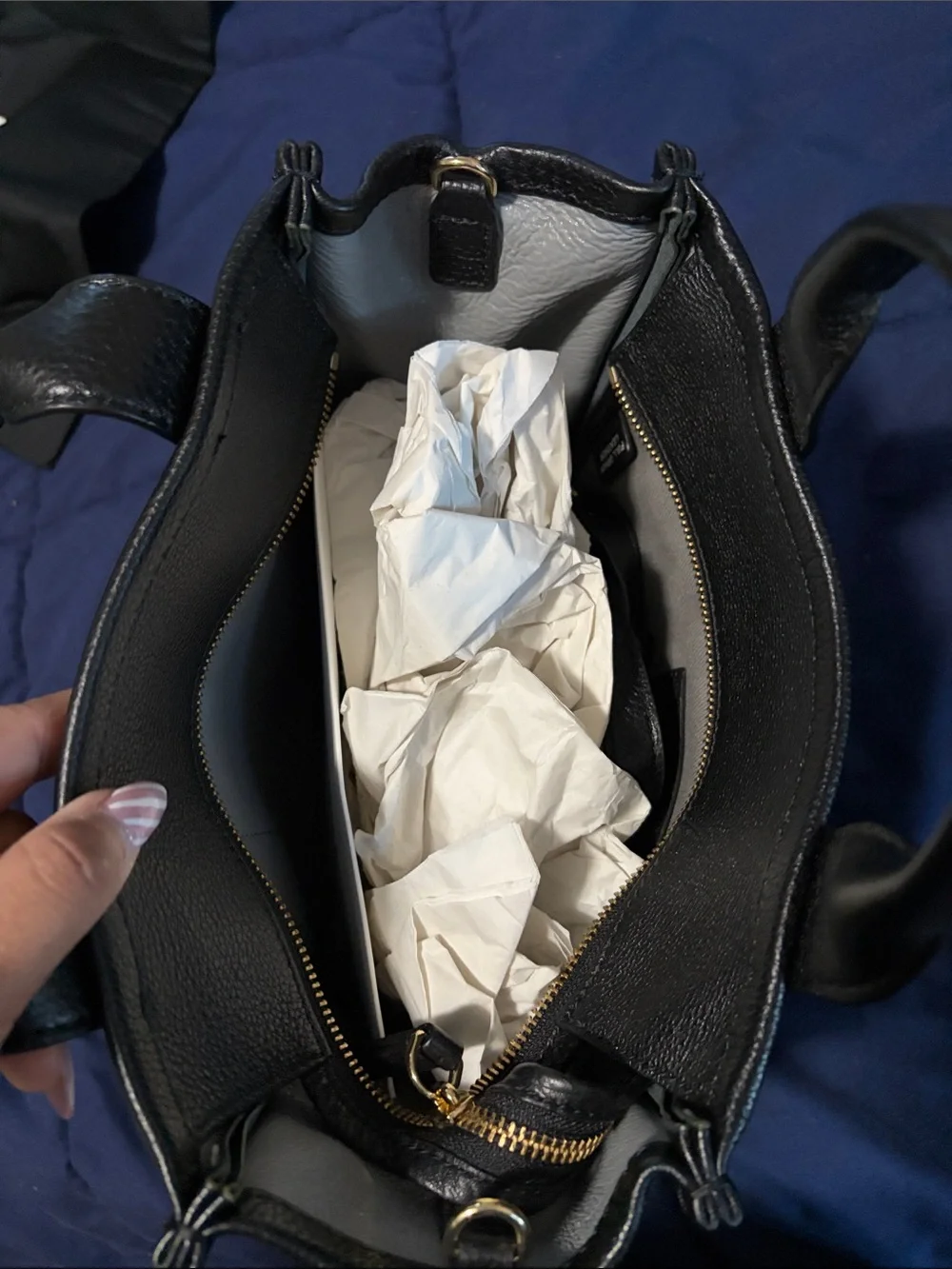 Marc Jacobs  The Tote Bag  Small  Leather Satchel - Picture 4 of 5